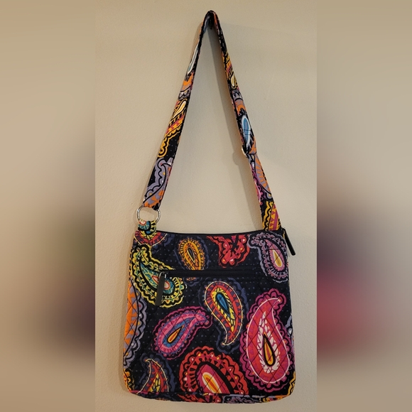 Vera Bradley Twilight Paisley Tri Zip Crossbody Bag - BRAND NEW NEVER USED! - Picture 2 of 16